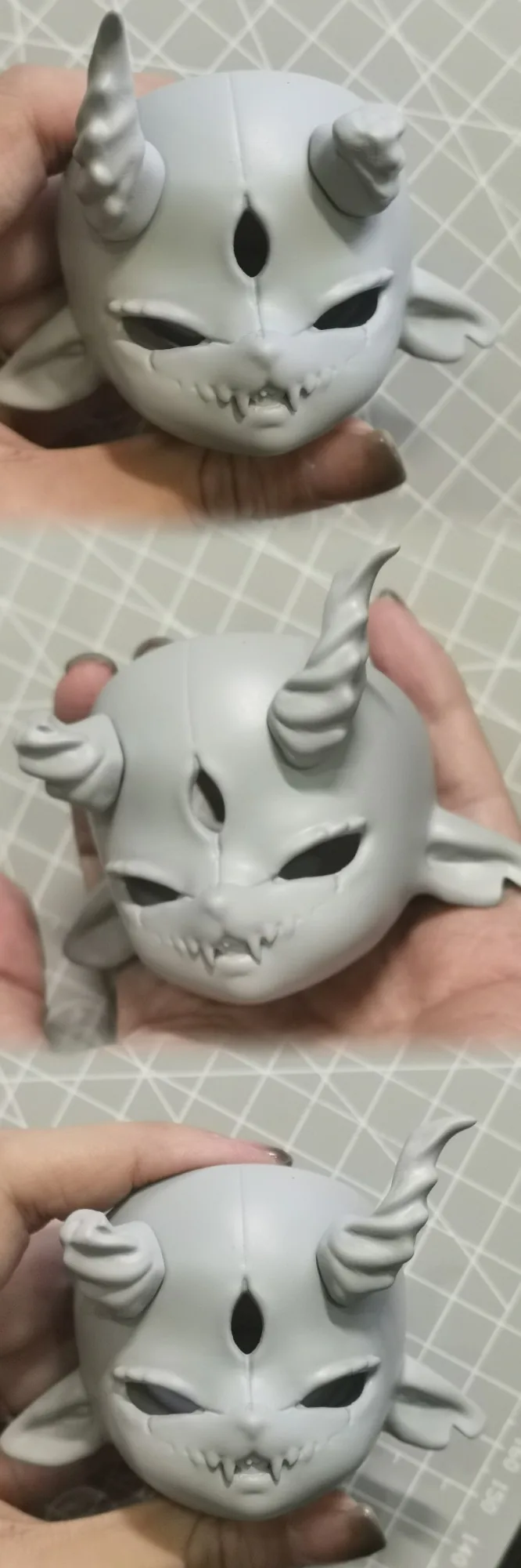 「ZiYue」Black Goat 1/6 or 1/5 BJD Head only - Image 9